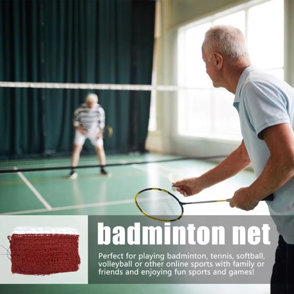 Badminton Rules - 折りたたみ式の標準バドミントンネット,簡単な取り付けのテニスネット,スポーツ練習用のバレーボールネット,エンターテインメント競技