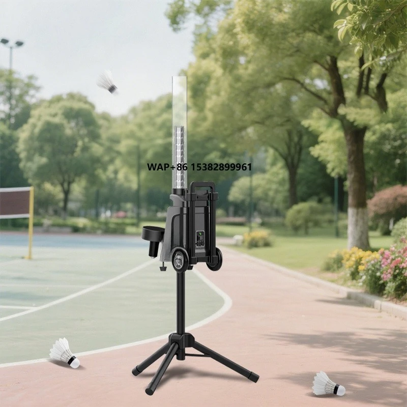 Badminton Equipment - 2025年新型デザインシャトルコックフィーダーマシンスポーツ用品バドミントンボール練習機