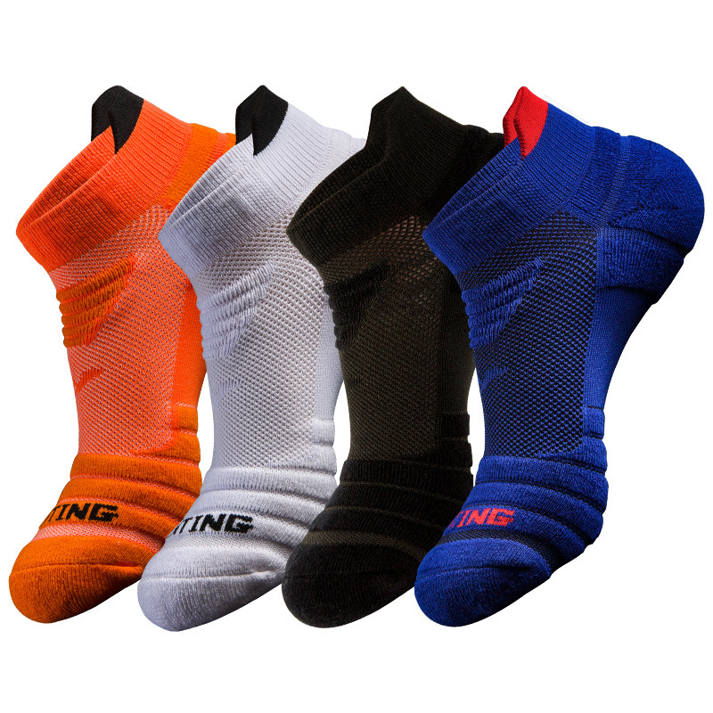 Ankle Support Badminton - スポーツソックス メンズ ランニング プロフェッショナル マラソン 厚手タオル底