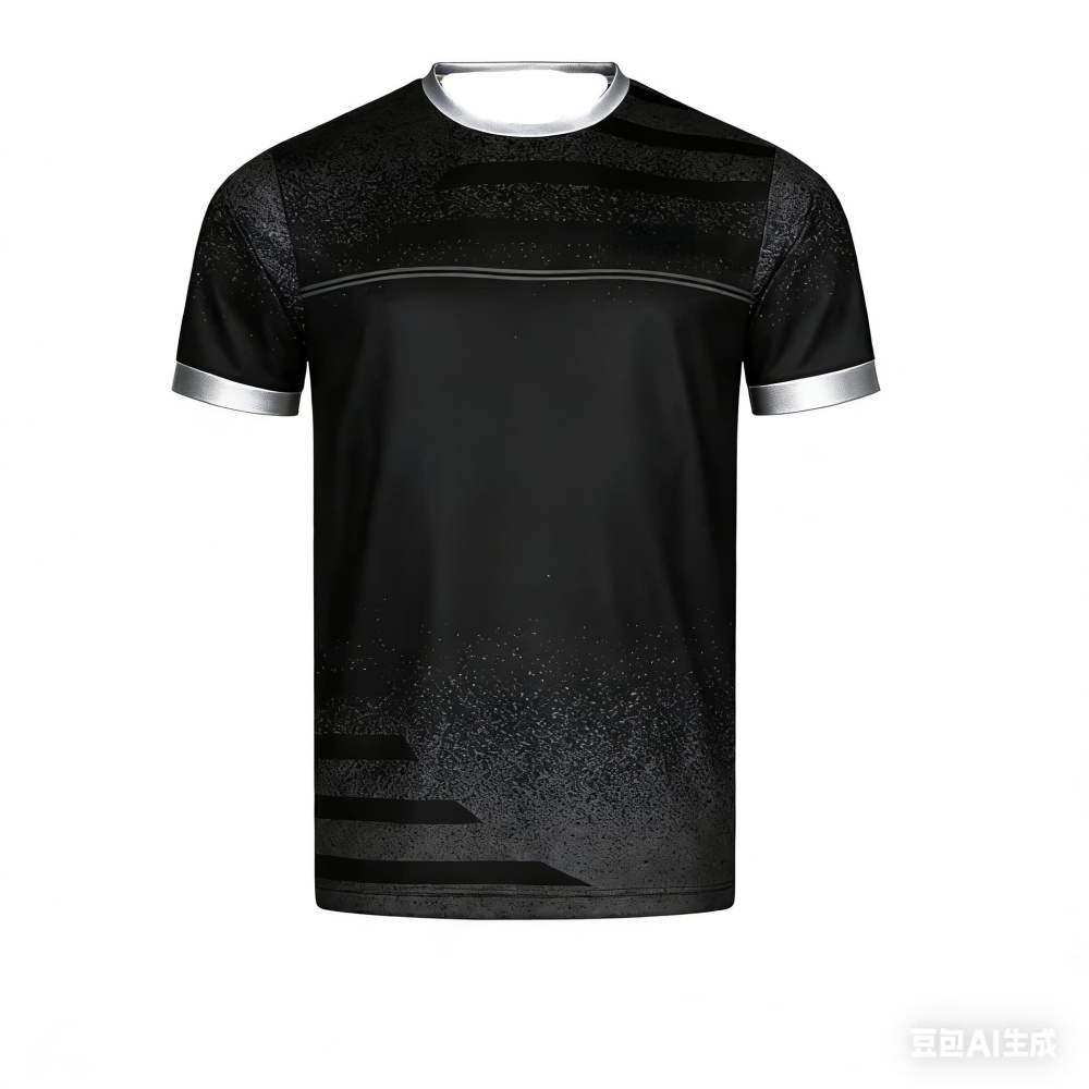 Badminton Emoji - 新しい男性卓球 Tシャツグラデーションパターンメンズ夏換気バドミントン Tシャツ卓球半袖速乾トップ