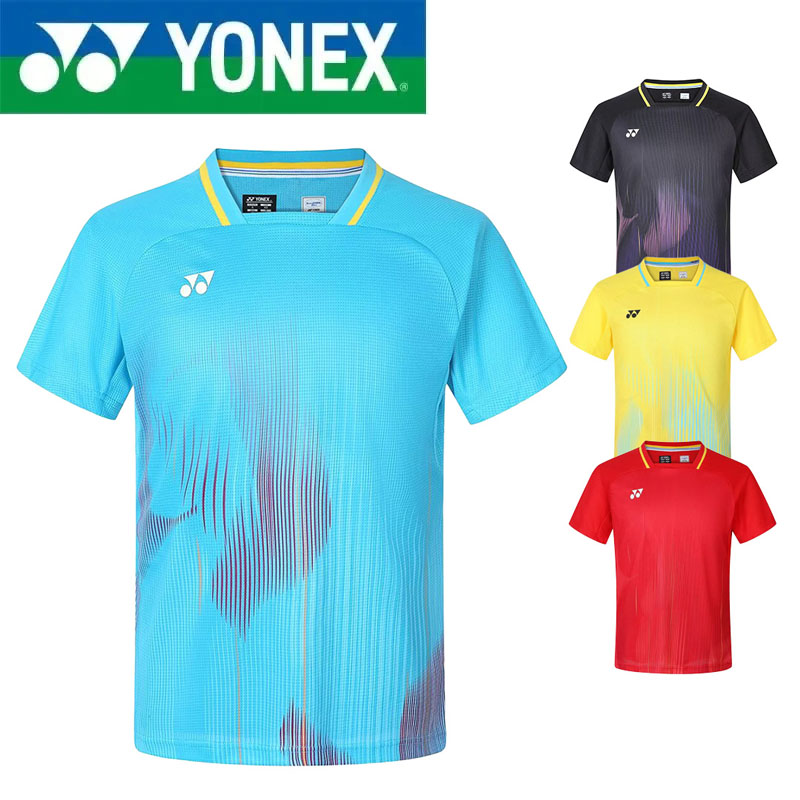YONEX バドミントンスーツ 半袖 ユニセックス 速乾性  - Badminton Yonex のレビューと価格