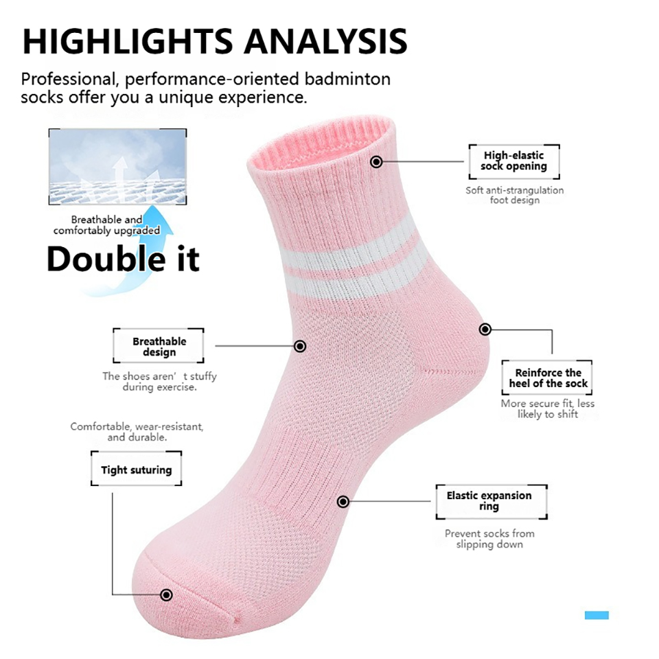 Loogdeel コットン ノンスリップ 通気性 テリーソー - Ankle Support Badminton のレビューと価格
