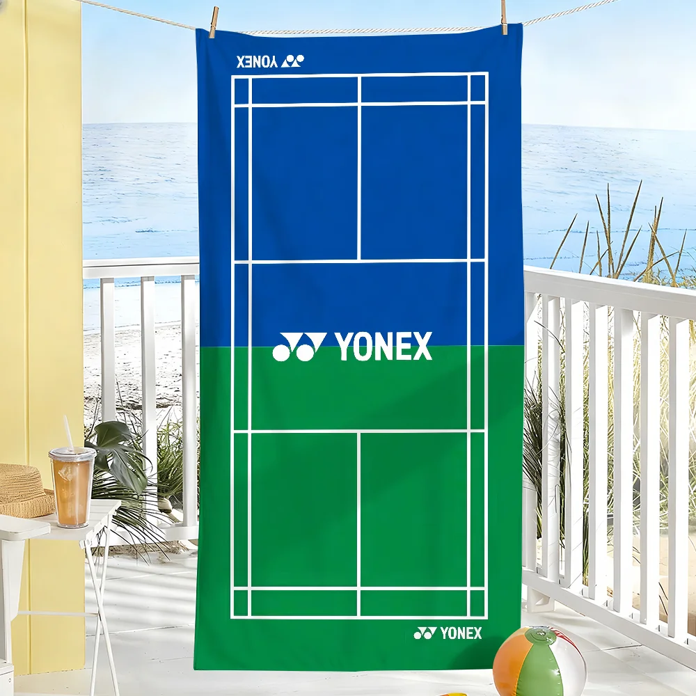 ファッションバドミントンロゴブランドタオル速乾性ソフトヨガ水 - Badminton Yonex のレビューと価格