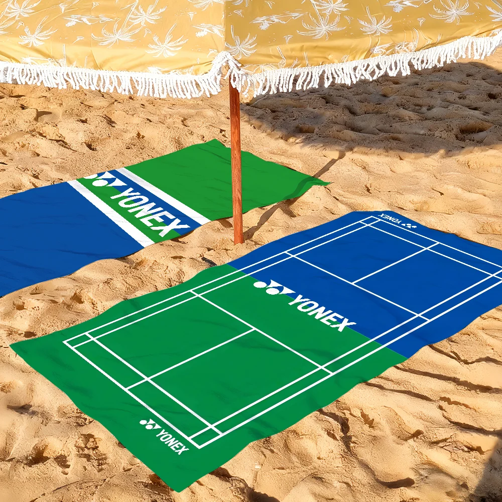 ファッションバドミントンロゴブランドタオル速乾性ソフトヨガ水 - Badminton Yonex のレビューと価格