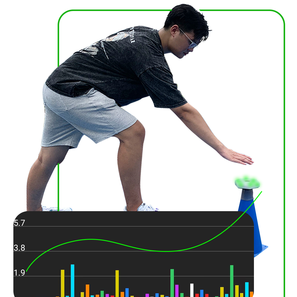 バスケットボールトレーニング反応ランプ サッカー テコンドー - Badminton Equipment のレビューと価格