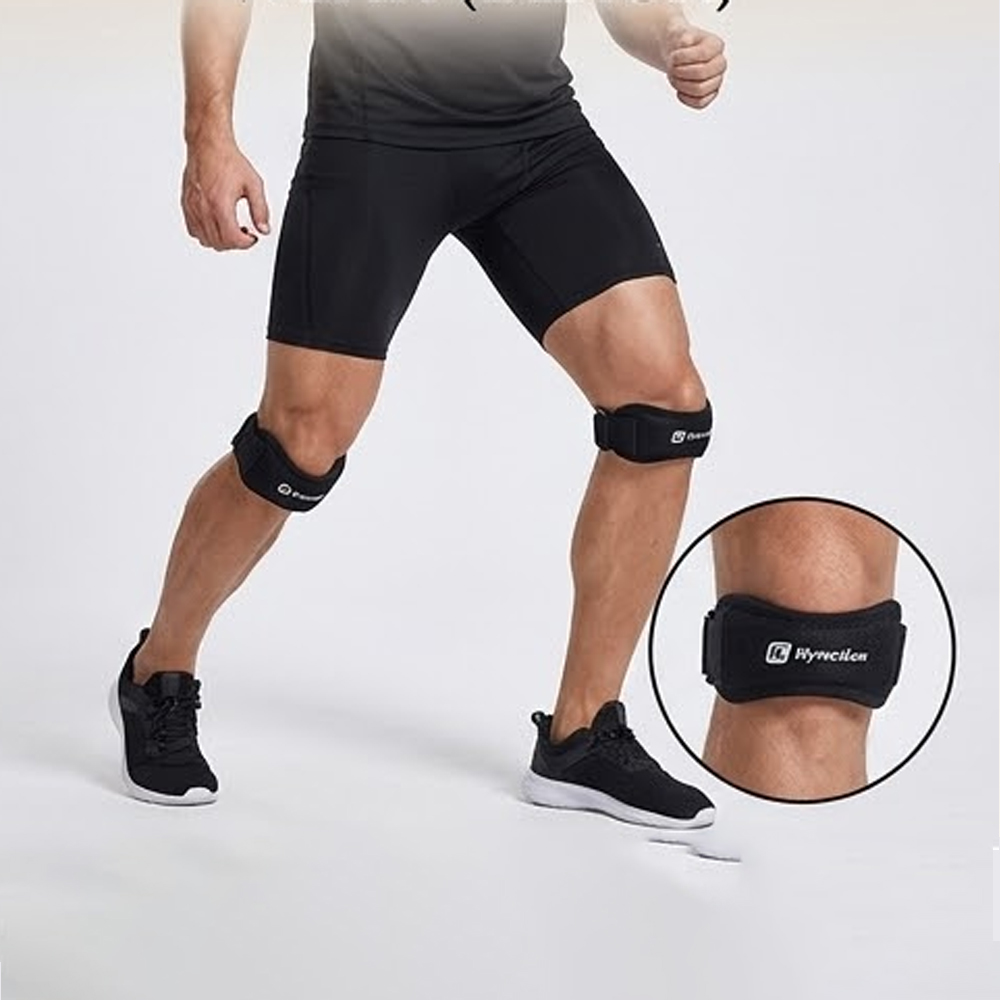 2 PC スポーツ保護膝蓋骨ストラップバスケットボールバドミ - Badminton Rules のレビューと価格