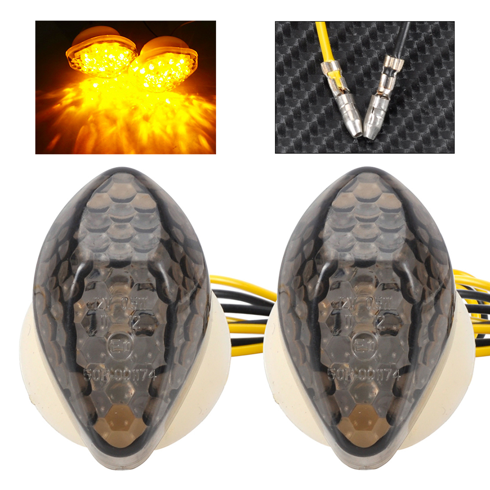 ユニバーサルモーターサイクルLEDウインカー,ウインカー電球 - Badminton Flash のレビューと価格