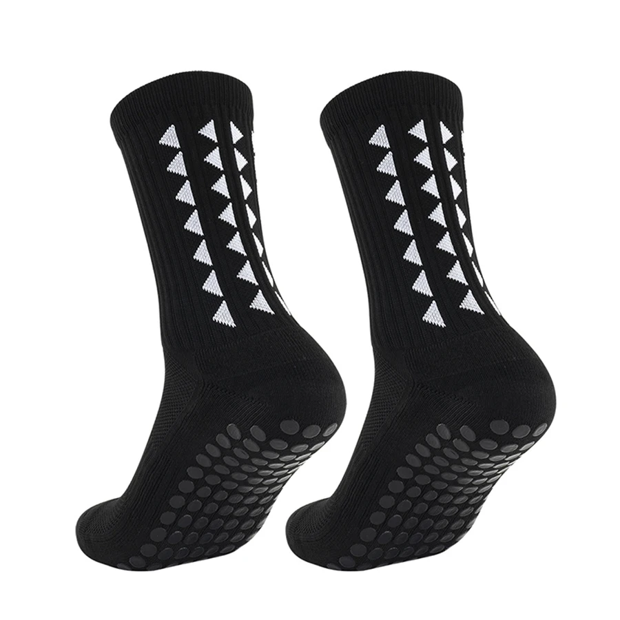 男性女性ノンスリップグリップソックスサッカーバスケットボール - Ankle Support Badminton のレビューと価格