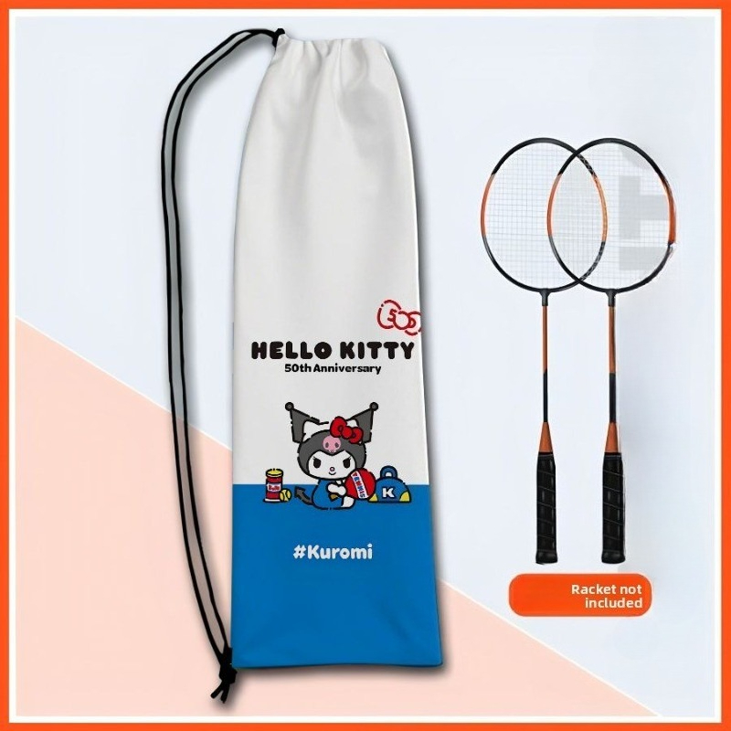 かわいいハローキティ 50 周年記念バドミントンラケット巾着 - Badminton Equipment のレビューと価格