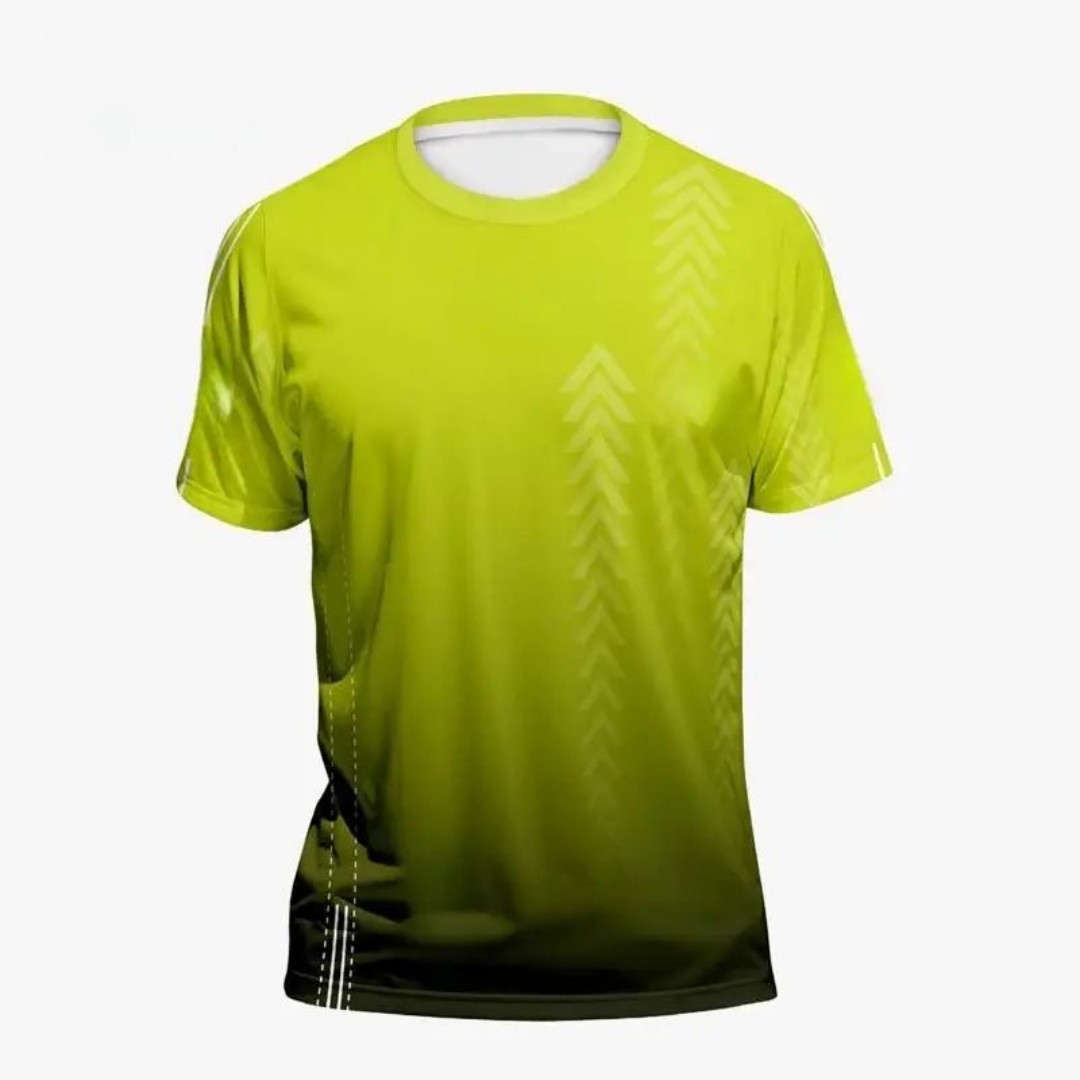 売れ筋メンズサマーバドミントントレーニンググラデーションプリ - Badminton Emoji のレビューと価格