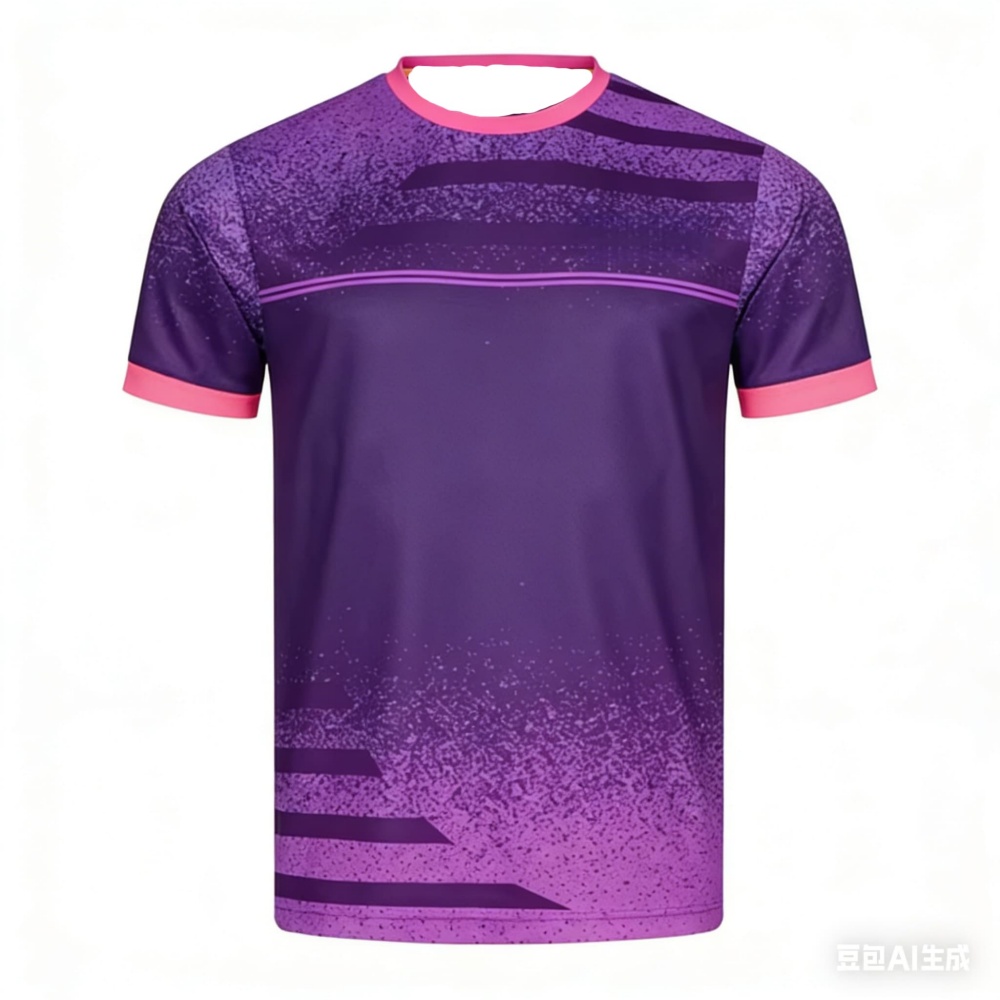 新しい男性卓球 Tシャツグラデーションパターンメンズ夏換気バ - Badminton Emoji のレビューと価格