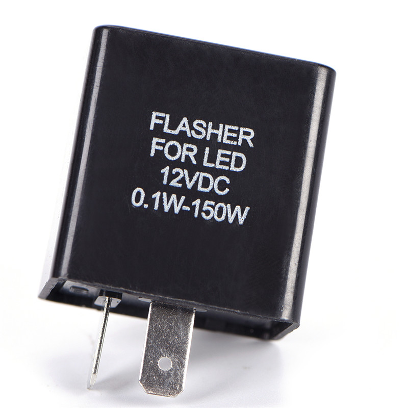 12V 2 ピンオートバイウインカー調整可能な電子 LED  - Badminton Flash のレビューと価格