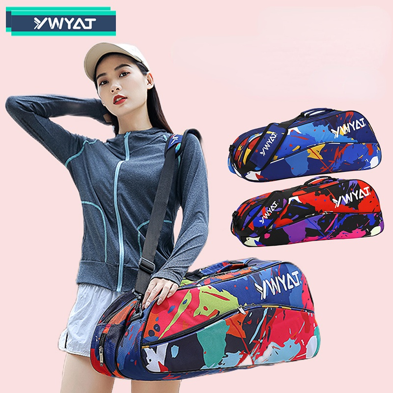 オリジナル本物のバドミントンバッグ 3 バドミントンラケット - Badminton Yonex のレビューと価格