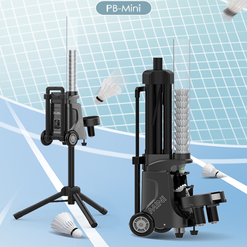 ポータブルミニバドミントントレーニングマシンアプリ操作制御フ - Badminton Equipment のレビューと価格